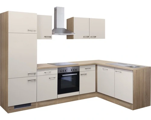 Flex-Well FLEX WELL Hoekkeuken Met Apparatuur Nepal Kashmir Glanzend 280x170 Cm - Afbeelding 9