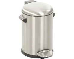 EKO Pedaalemmer Belle Deluxe Mat RVS 3 L