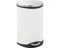 EKO Pedaalemmer Shell Bin Wit 50 L