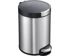 EKO Pedaalemmer Artistic Mat RVS 5 L