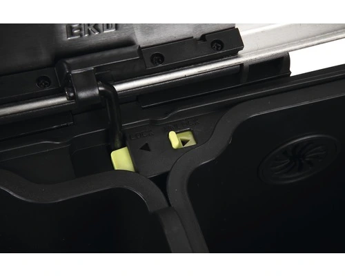 EKO Pedaalemmer E-Cube Recycling Zwart 10+9 L - Afbeelding 2