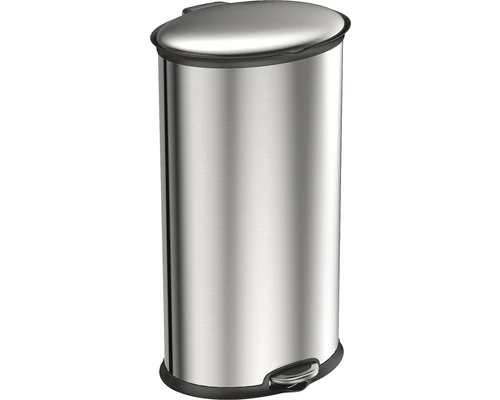 EKO Pedaalemmer Ellipse Mat RVS 40 L