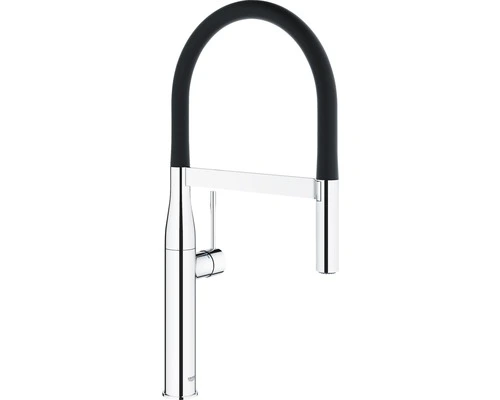GROHE Keukenkraan Essence Met Flexibele Uitloop 30294000 Chroom/zwart