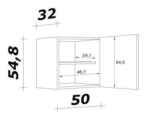 Flex-Well FLEX WELL Bovenkast Speed 50x55x32 Cm - Afbeelding 7