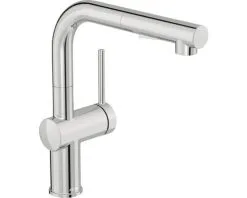 AVITAL Keukenkraan Sitka Met Uittrekbare Handdouche Chroom