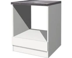 Flex-Well FLEX WELL Ombouwkast Lucca Wit 60x60x85 Cm