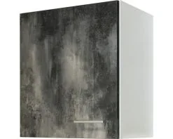 Flex-Well FLEX WELL Hangkast Lucca Caledonia-beton-uiterlijk 50x32x55 Cm