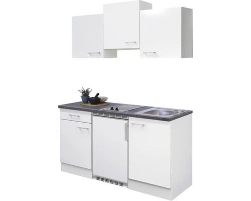 Flex-Well FLEX WELL Minikeuken Met Apparatuur Lucca Wit Mat 150,5x60 Cm - Afbeelding 3