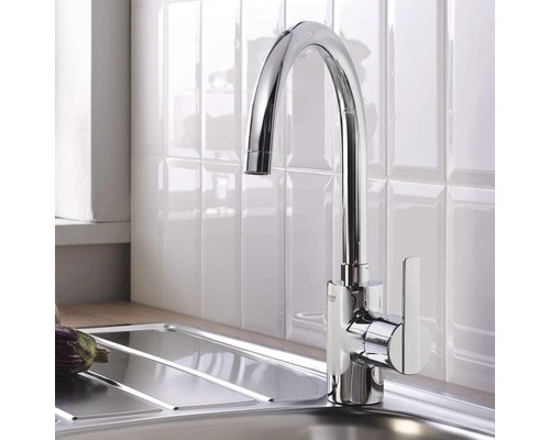 GROHE QUICKFIX GROHE Keukenkraan Feel 32670002 Chroom - Afbeelding 7