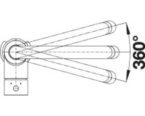 BLANCO Keukenkraan Met Uittrekbare Handdouche Mida-S Chroom - Afbeelding 7