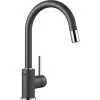 BLANCO Keukenkraan Met Uittrekbare Handdouche Mida-S Antraciet