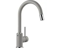 BLANCO Keukenkraan Met Uittrekbare Handdouche Mida-S Alumetallic