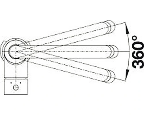 BLANCO Keukenkraan Met Uittrekbare Handdouche Mida-S Chroom - Afbeelding 5