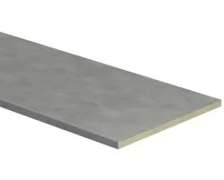 PICCANTE Aanrechtblad ASW28 6520MP Grijs 28x600x2650 Mm