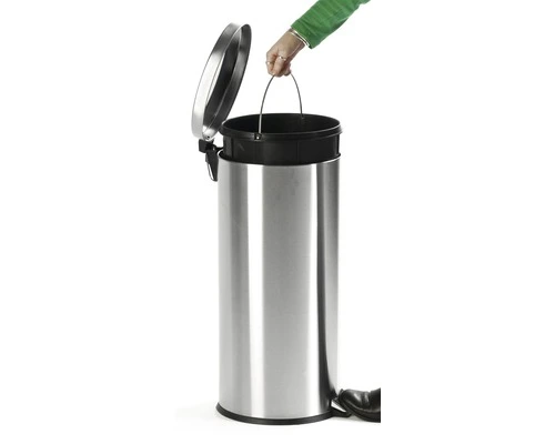 Differnz Pedaalemmer Classic RVS Mat 30 L - Afbeelding 2