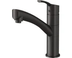 LENZ Keukenkraan Nexo Met Uittrekbare Handdouche Mat Zwart