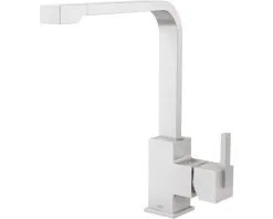 LENZ Keukenkraan Kuba Nikkel Mat