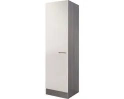 Flex-Well FLEX WELL Hoge Kast Eico Magnoliawit 50x57x200 Cm