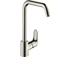 HANSGROHE Keukenkraan Focus E2 31820800 RVS