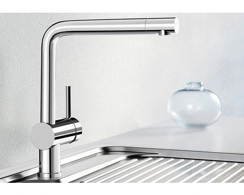 BLANCO Keukenkraan Linus-S Chroom - Afbeelding 2