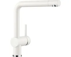BLANCO Keukenkraan Linus Silgranietwit