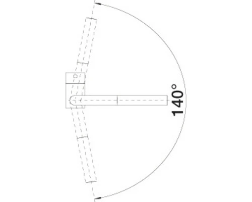 BLANCO Keukenkraan Met Uittrekbare Handdouche Linus-S Cafe - Afbeelding 3