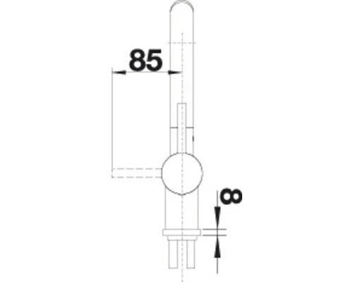 BLANCO Keukenkraan Met Uittrekbare Handdouche Linus-S Cafe - Afbeelding 4