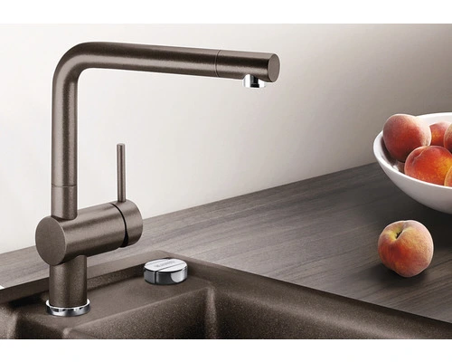 BLANCO Keukenkraan Linus Alumetallic - Afbeelding 4